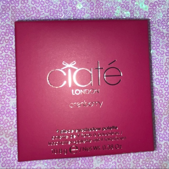Ciate London CMP032 Cranberry 9 Shades Eyeshadow Palette 10.8 g e / 0.38 Oz NIB - Picture 3 of 6